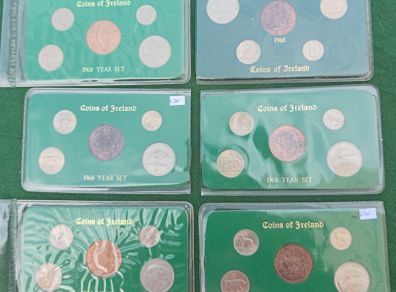 1968 UNC Predecimal Coin Set