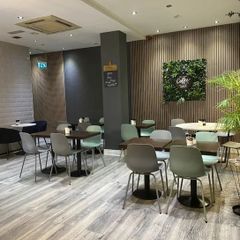 Restaurant table and chairs