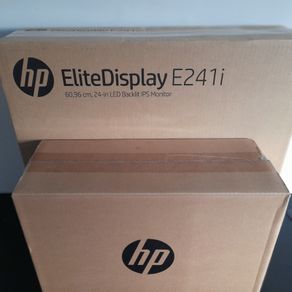 HP Slim Desktop S01-aF1015na PC and HP Elite Display 241i 24 Inch LED Backlit IPS Monitor (Both Brand New & Unopened)