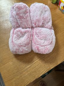 pink boot slippers
