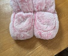 pink boot slippers