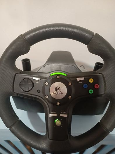 Logitech Drive Fx Xbox 360 Steering Wheel and Pedals