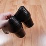 Clarks Black Leather Round Toe Comfort Block Heel Pumps 3UK/36.5EU/22cm Image 5