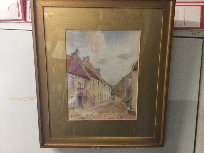 Art - Vintage Watercolour, High Street ( Tom Black)