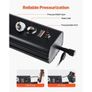 Roof Rack Water Tank, 4 Gal, Multi-Dispensing Outdoor Tank with 2 Splash-Guard Panels & T-slot, High-Capacity Aluminum Tank with Pressurization Port Image 6
