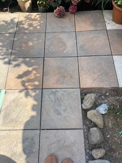 10 x Bradstone Derbyshire Terracotta Reconstituted stone Paving slab