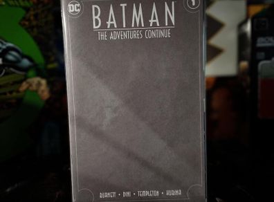 Batman ! The Adventures Continue ! Issue #1 ! Blank Variant Cover ! 2020 ! by DC Comics !