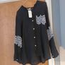 Choklate By B&D Design Blouse.   S. Freesize.   B.N.W.T. Image 2