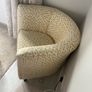 BRAND NEW Diamond living Courtney snuggler and tub chair . Image 8