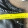 Men's Biker style leather waistcoat Image 10