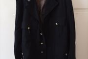 A1. Vintage Obsolete 1970s/1980s Garda Tunic Jacket (Original Collar Badges.