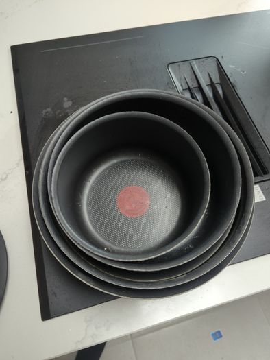 Tefal stackable pots and pans