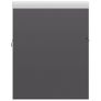 Sink Cabinet with Built-in Basin High Gloss Grey Chipboard Image 9