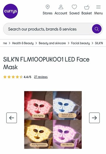 SILK'N facemask