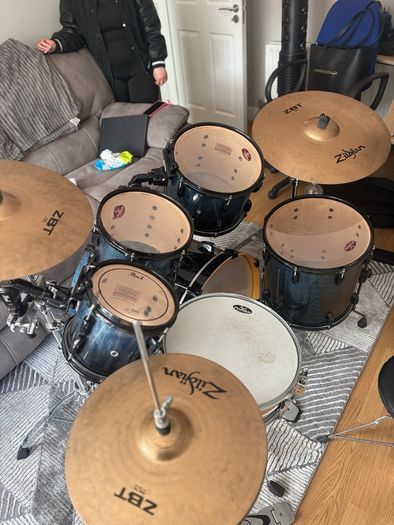 Pearl Vision Birch 6-Piece Drum Kit with Zildjian Cymbals