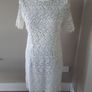 Savida cream lace dress Image 2