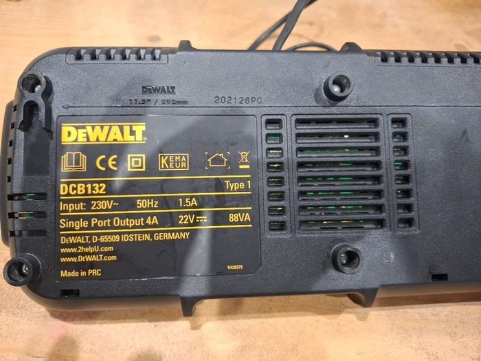 dewalt twin charger