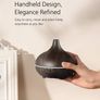 Essential Oil Diffuser For Aromatherapy, Ultrasonic Aroma Diffusers Cool Mist Humidifiers with Waterless Auto Shut-Off For Yoga, Office, Spa, Bedroom, Baby Room Image 2