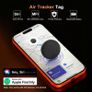 Air Tracker Tags-4 Pack, Bluetooth Tracker Works with Apple Find My APP (iOS Only), Smart Tag with Protective Case, Keys Finder and Item Finder for Luggage, Backpack, Suitcases, Replaceable Battery Image 2