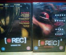 Rec & Rec 2 Dvd Zombie Virus Horror Movies