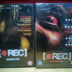 Rec & Rec 2 Dvd Zombie Virus Horror Movies