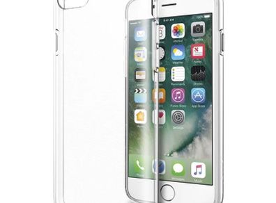 Clear Silicone Case For iPhone SE 2022, SE 2020, Clear TPU Back Cover