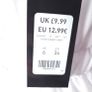 Brand new white off-shoulder smocked crop top with puff sleeves, size 6 Image 2