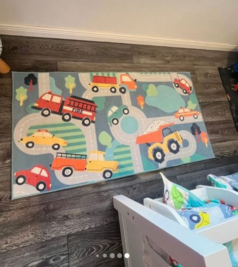 Very cute vehicle themed curtains FULL SET. Perfect condition.