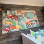 Very cute vehicle themed curtains FULL SET. Perfect condition. Image 4