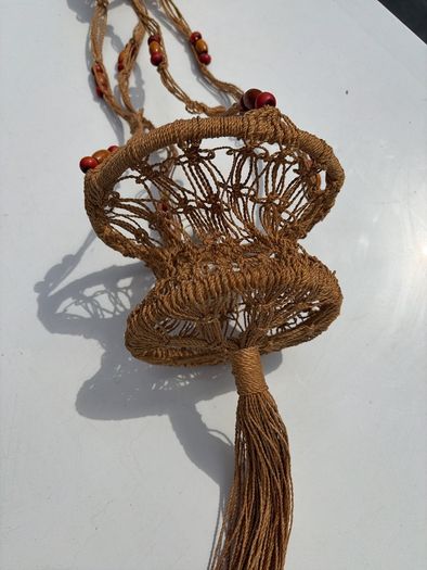 Bamboo plant pot stand and bamboo bracket and hanging basket.