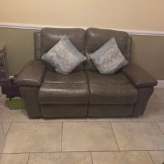 Two Seater Leather Recliner