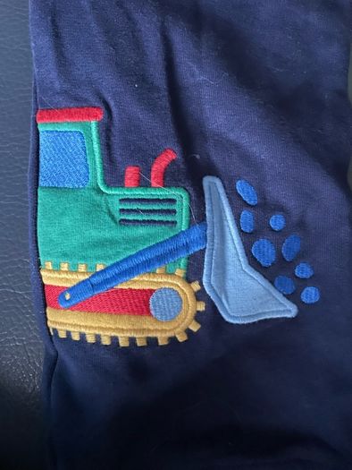Joggers cargo bottoms digger applique Jojo Maman Bebe 4-5 y brand new