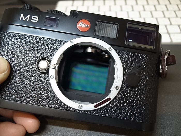 Leica M9 Filter glass replaced