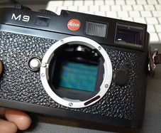 Leica M9 Filter glass replaced
