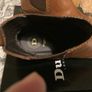 Ladies Tan Leather Chelsea boots Image 4