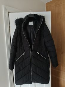 Heavy Black Coat Medium