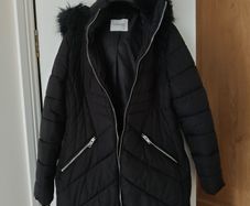 Heavy Black Coat Medium