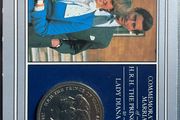 Commemorative lady Diana coin
