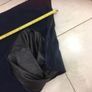 Large Navy Suede Effect Waterproof Cushion Cover Image 7