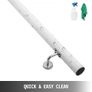 Stair Handrail 6ft Length Stair Rail Aluminum Handrails for Stairs 200lbs Load Capacity Stairway Railing Long Steel Pipes Hand Rails for Indoor Stairs Wall Mount Staircase (FREE SHIPPING) Image 3