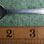 Antique Tea Strainer, Silver plated Spoon Image 8