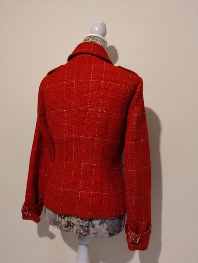 Stunning Military Style Red Jacket, New