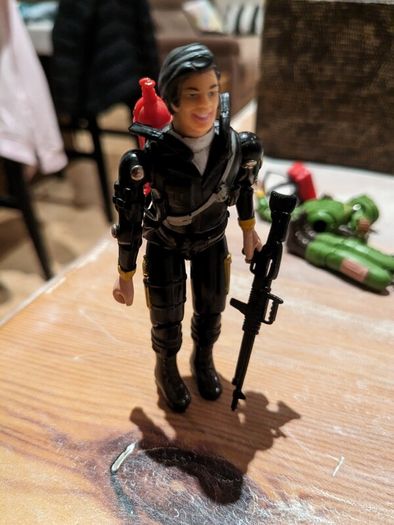 vintage The A-team 3.75 inch face figure