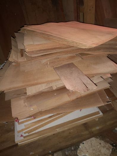 Teak vineer