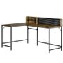 L Shape Computer Desk with Large Tabletop, Industrial Corner Desk for Small Space, Home, Office, Study, Rustic Brown (FREE SHIPPING) Image 9