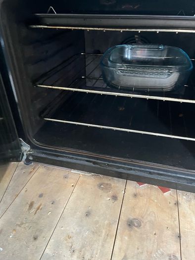 zanussi double oven range