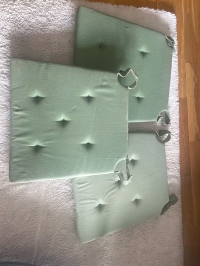 Chair cushions x 3