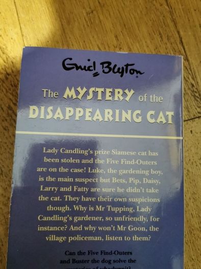 The Mystery of the Disappearing Cat