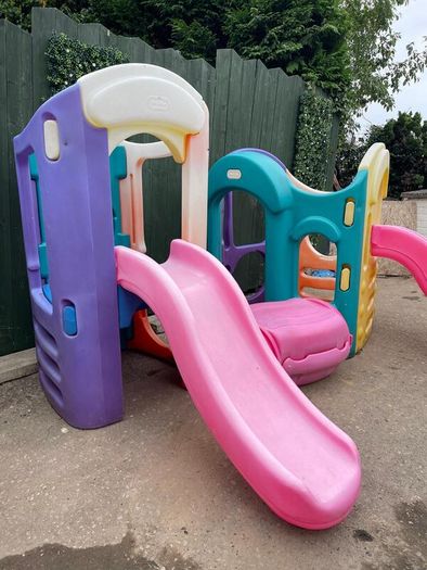 Little tikes 8 in 1 playground with slides