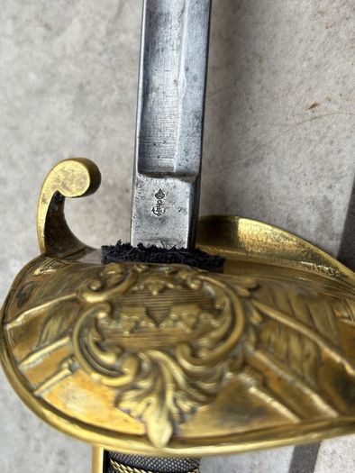 Officer's sword, Sweden